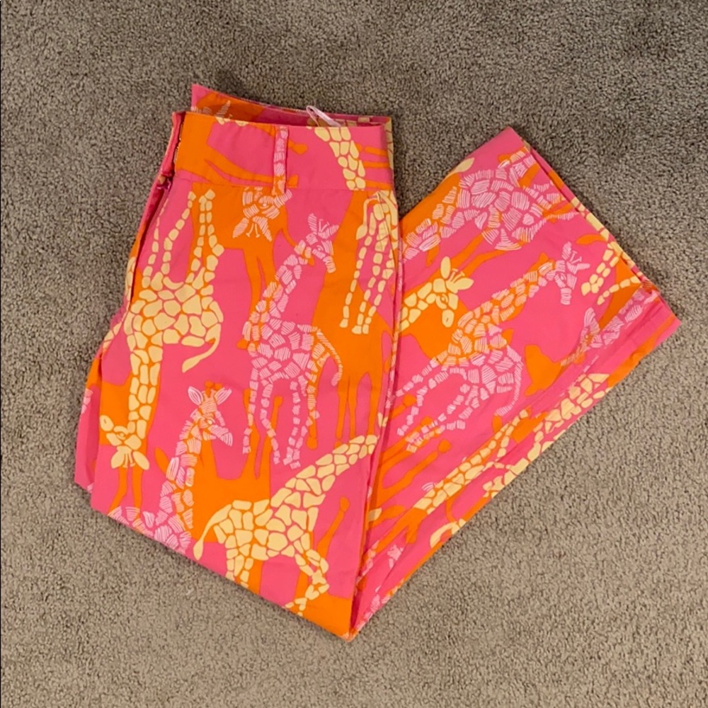☝🏽Last Call! Lilly Pulitzer Giraffe Pants (sunsetting 🌅: 08.08.24)